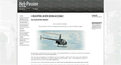 Desktop Screenshot of heli-passion.fr